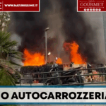 Roccarainola, incendio in autocarrozzeria: distrutti tre veicoli e altri danneggiati