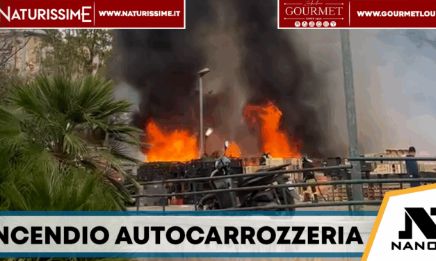 Roccarainola, incendio in autocarrozzeria: distrutti tre veicoli e altri danneggiati