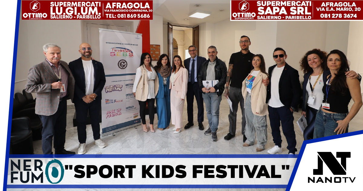 Presentato a Palazzo San Giacomo lo “Sport Kids Festival”: il 16 maggio Piazza Municipio diventa la capitale dello sport per i più piccoli