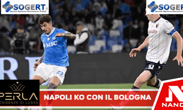 Napoli ko con il Bologna, qualificazione Champions rinviata