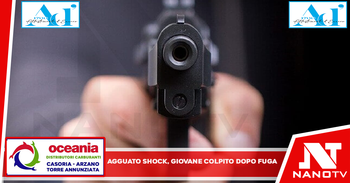 Agguato shock, giovane colpito dopo una fuga disperata. Spari e mazze da baseball in pieno centro