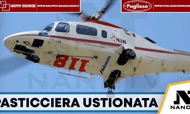 Pasticciera gravemente ustionata nel laboratorio: trasferita in elicottero al Cardarelli