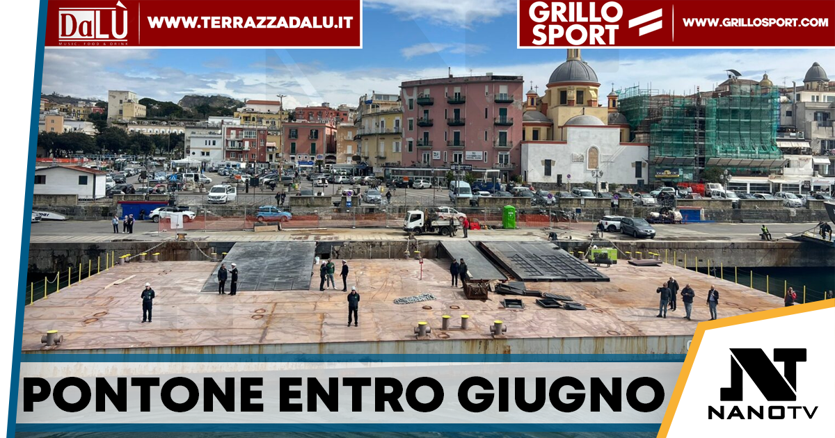 Porto di Pozzuoli, il pontone sarà completato entro giugno: incontro in Prefettura
