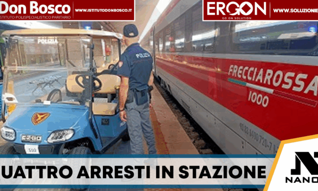 Napoli Centrale, controlli della Polizia: quattro arresti tra furti e aggressioni