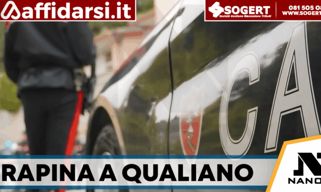 Qualiano, rapina all’ufficio postale: fermato un 19enne dai Carabinieri