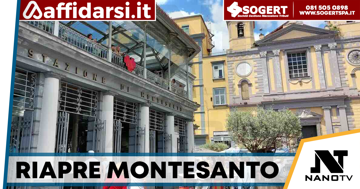 Napoli, riapre la stazione Montesanto della Linea 2: tornano in funzione le scale mobili