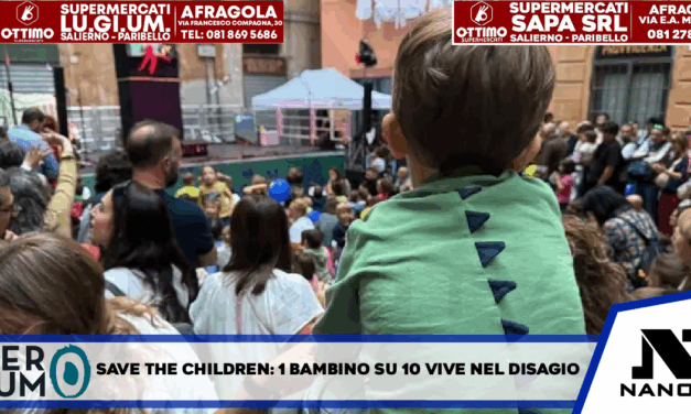 Save the Children, a Napoli più di un minore su 10 vive nel disagio sociale