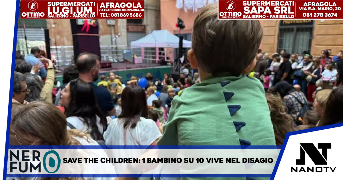 Save the Children, a Napoli più di un minore su 10 vive nel disagio sociale