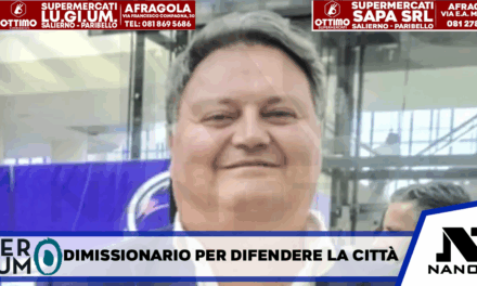 Sindaco Torre Annunziata, ‘dimissionario ma per difendere la città’