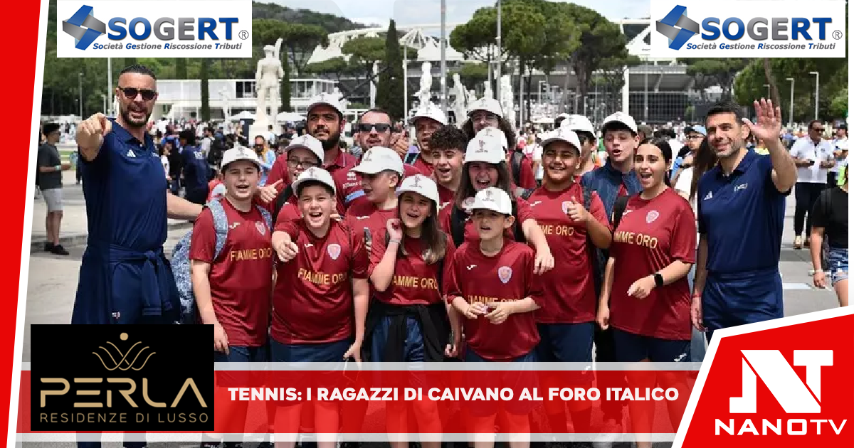 Internazionali: i ragazzi di Caivano al Foro Italico