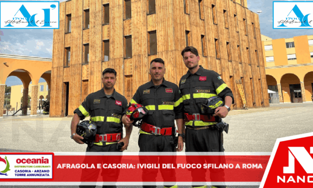 *Afragola e Casoria sfilano al 2 giugno: orgoglio dei Vigili del Fuoco in parata a Roma*