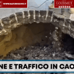 Voragine all’Arenella, traffico in tilt dopo la chiusura di via San Giacomo dei Capri