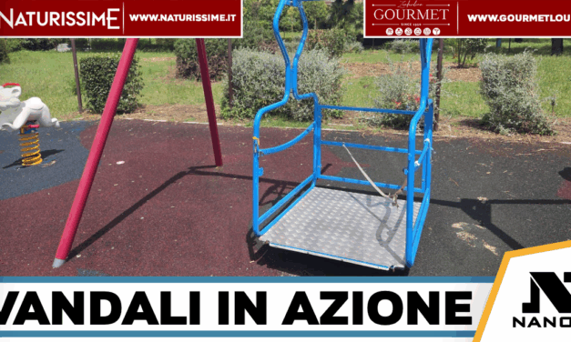 Afragola-Vandalizzata la giostra inclusiva per bambini con disabilità