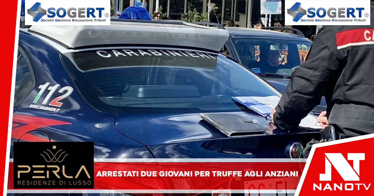 *Forio d’Ischia. L’ennesima truffa, l’ennesimo arresto. I Carabinieri della Compagnia di Ischia arrestano un 18enne e un 19enne per truffa in danno di anziani.*