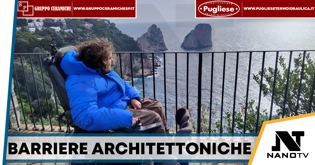 Capri condannata per le barriere architettoniche: “Discriminazione verso le persone con disabilità”