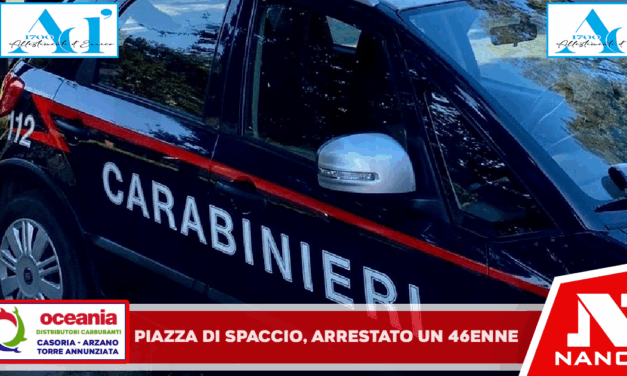 *NAPOLI: tre lati, una sola uscita. Carabinieri smantellano piazza di spaccio. 46enne in manette*