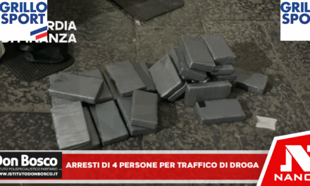 Napoli: la Guardia di Finanza ha eseguito arresti nei confronti di 4 persone per traffico di sostanze di stupefacenti