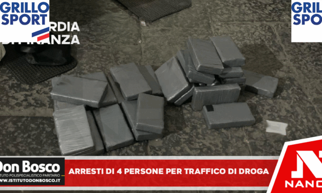 Napoli: la Guardia di Finanza ha eseguito arresti nei confronti di 4 persone per traffico di sostanze di stupefacenti