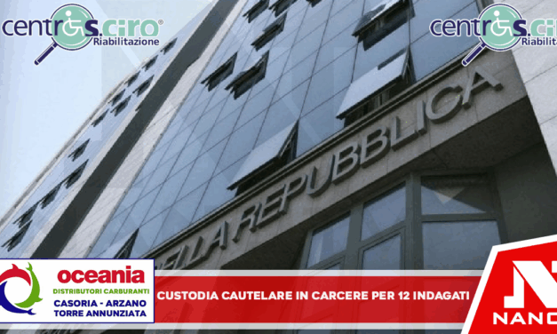 il Tribunale di Napoli, la Polizia di Stato e i Carabinieri hanno eseguito più ordinanze di custodia cautelare in carcere nei confronti di 12 indagati,