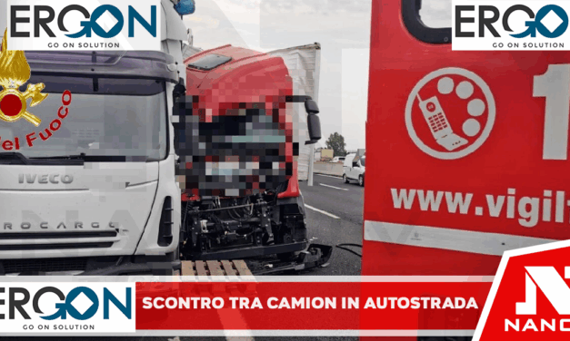 Scontro tra camion in autostrada: muore autotrasportatore casertano