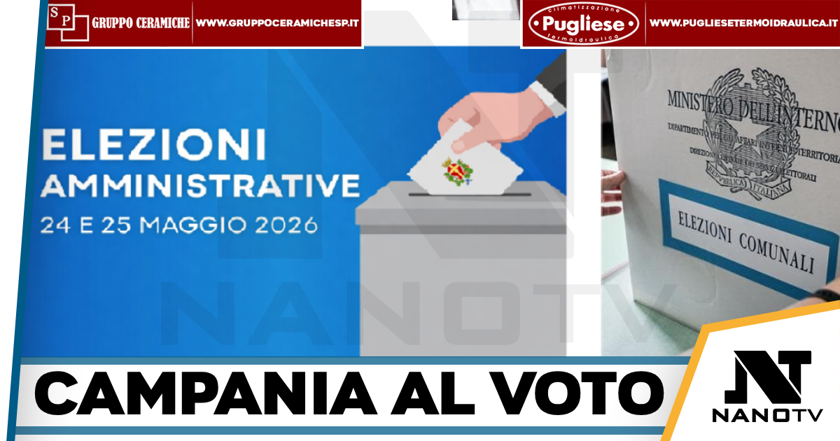 Campania-Al voto 88 Comuni, le sfide più attese a Salerno e Avellino