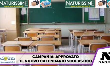 Campania, si torna in aula il 15 settembre: approvato il calendario scolastico e la svolta per “Scuola Viva in Cantiere”