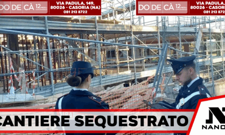 Massa Lubrense, cantiere sequestrato dai carabinieri: gravi violazioni sulla sicurezza