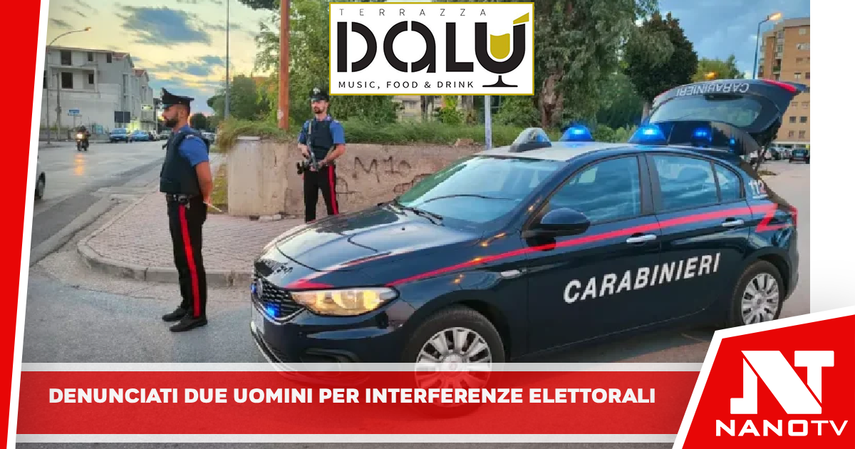 Casandrino : I carabinieri della stazione di Grumo Nevano hanno saputo che due individui in sella due scooter percorrevano le strade di Casandrino interferendo con le attività elettorali.