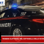 MUGNANO DI NAPOLI : Quando i Carabinieri hanno alzato il sottosella del suo scooter hanno trovato 11 tessere elettorali intestate ad altrettanti cittadini di Mugnano