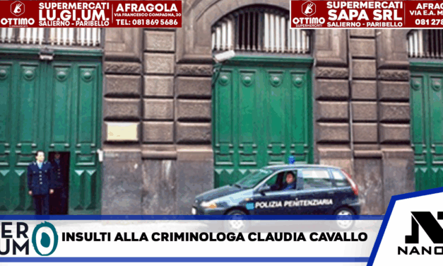 Il carcere di Poggioreale ha insultato la criminologa Claudia Cavallo. E poi ha fatto finta di niente
