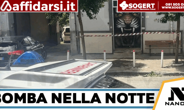 Crispano -Bomba contro l’ex sede del comitato Gigli