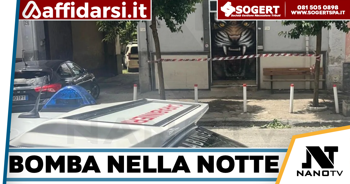 Crispano -Bomba contro l’ex sede del comitato Gigli
