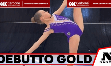 Ginnastica ritmica, la 10enne Chiara Cristiano debutta nel Campionato Gold