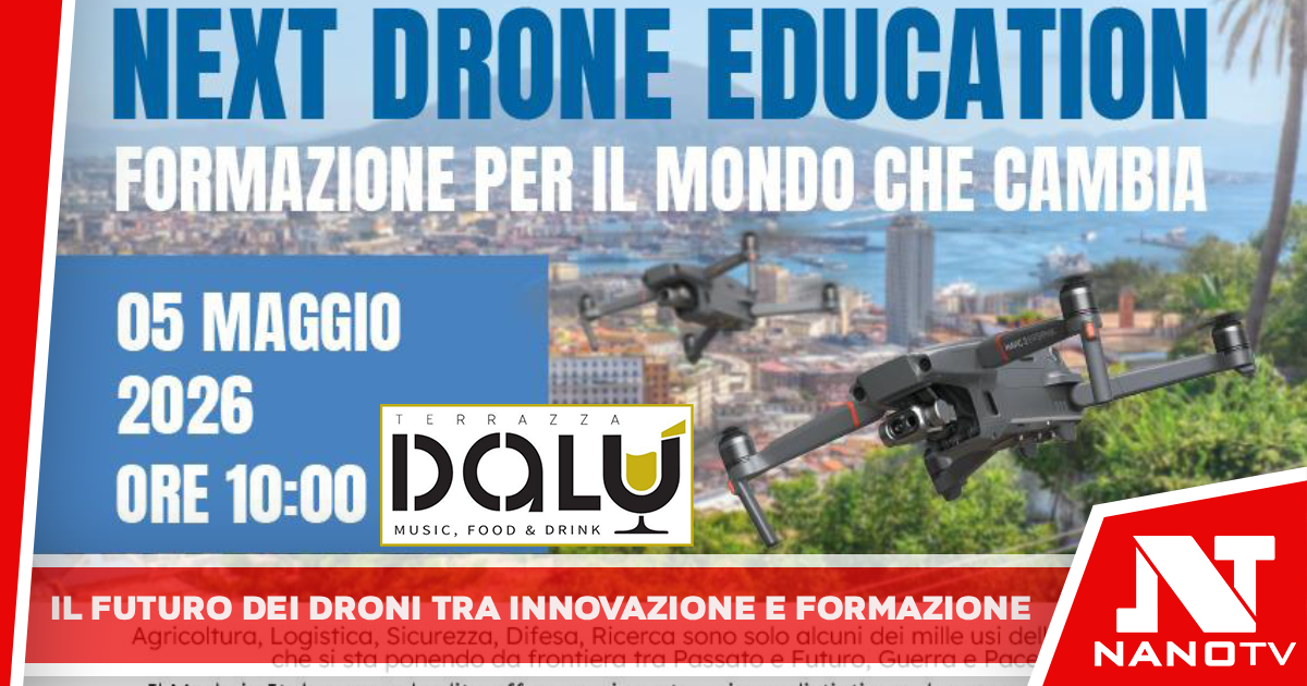 Il futuro dei droni tra innovazione e formazione