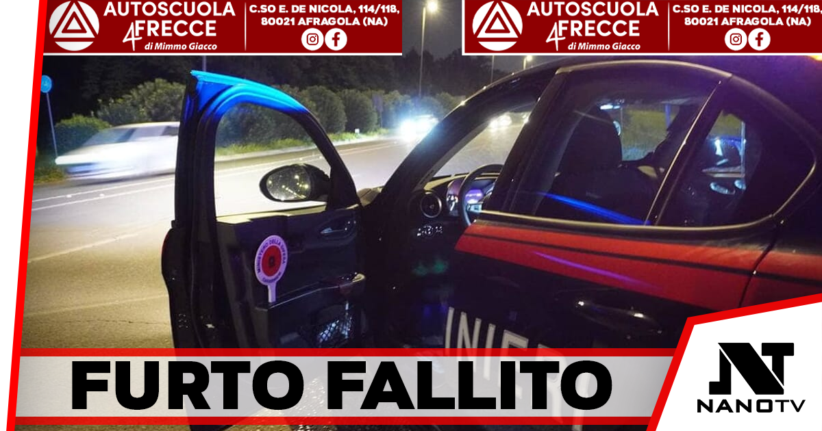 Vairano Patenora, tenta di rubare un’auto in sosta: arrestato 27enne