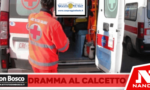 Laurino(Sa)-Dramma al campo di calcetto,22enne batte la testa contro il muro, è in coma