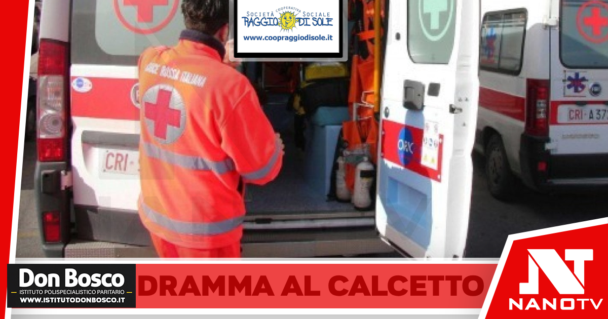 Laurino(Sa)-Dramma al campo di calcetto,22enne batte la testa contro il muro, è in coma