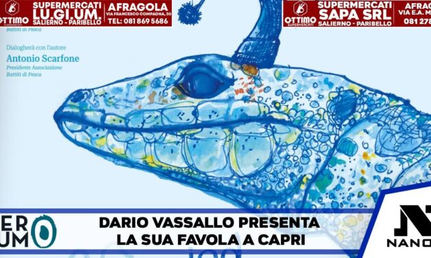 Capri tra mito e ambiente: Dario Vassallo presenta la favola della Lucertola Azzurra