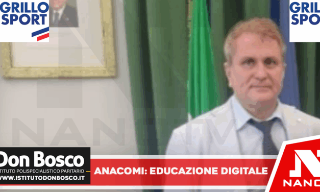 Leone Melillo: ANACOMI a Polla su educazione digitale e povertà educativa