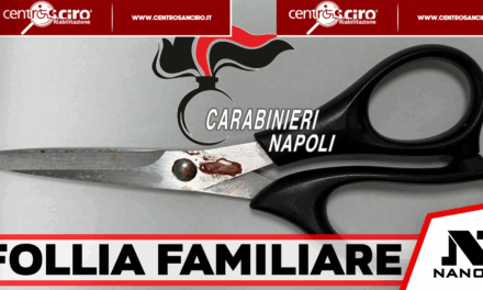 Napoli – Accoltella la moglie con le forbici, arrestato 66enne
