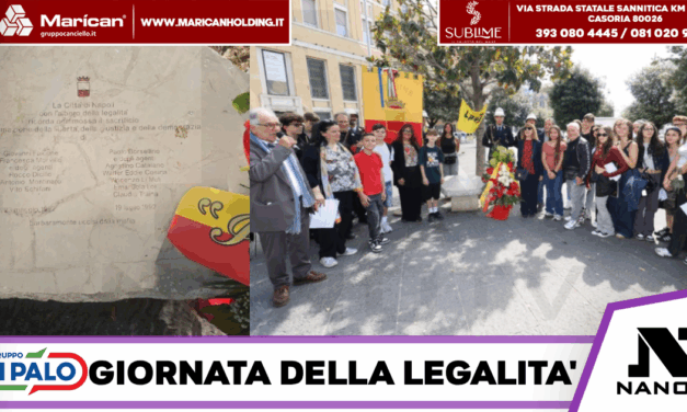 Napoli -Giornata della Legalità nel ricordo di Falcone, Borsellino e le scorte