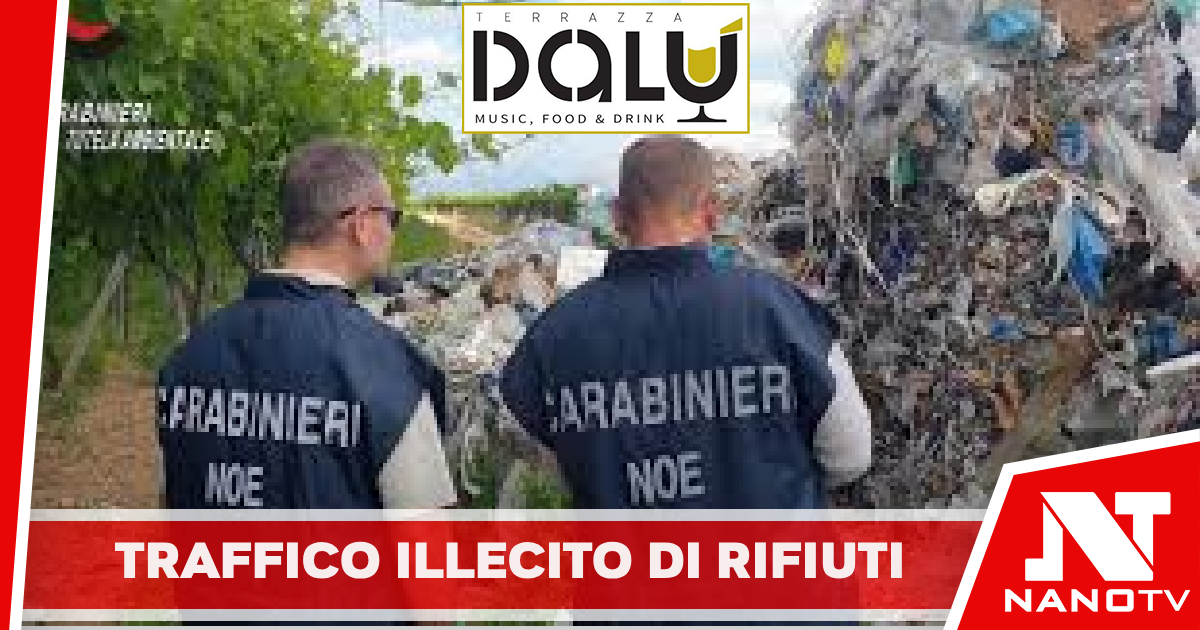 Traffico illecito di rifiuti: vasta operazione della DDA di Bari e dei CARABINIERI del NOE