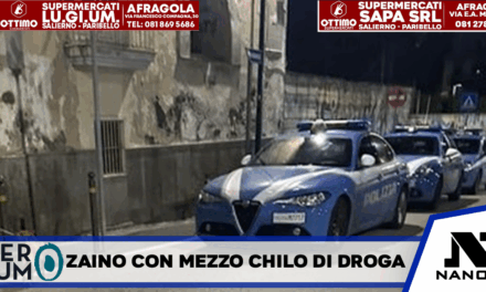 Zaino con mezzo chilo di droga, in corso le indagini della Polizia Locale