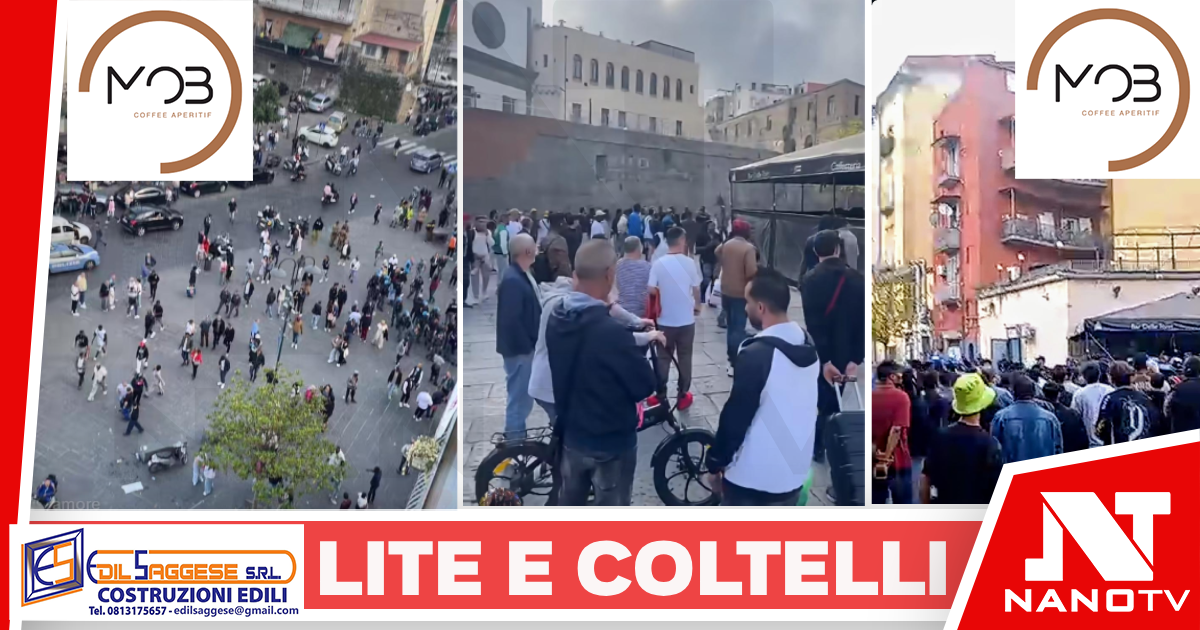Napoli-Paura a Portracapuana,lite tra extracomunitari,accoltellato un uomo e preso in ostaggio un altro