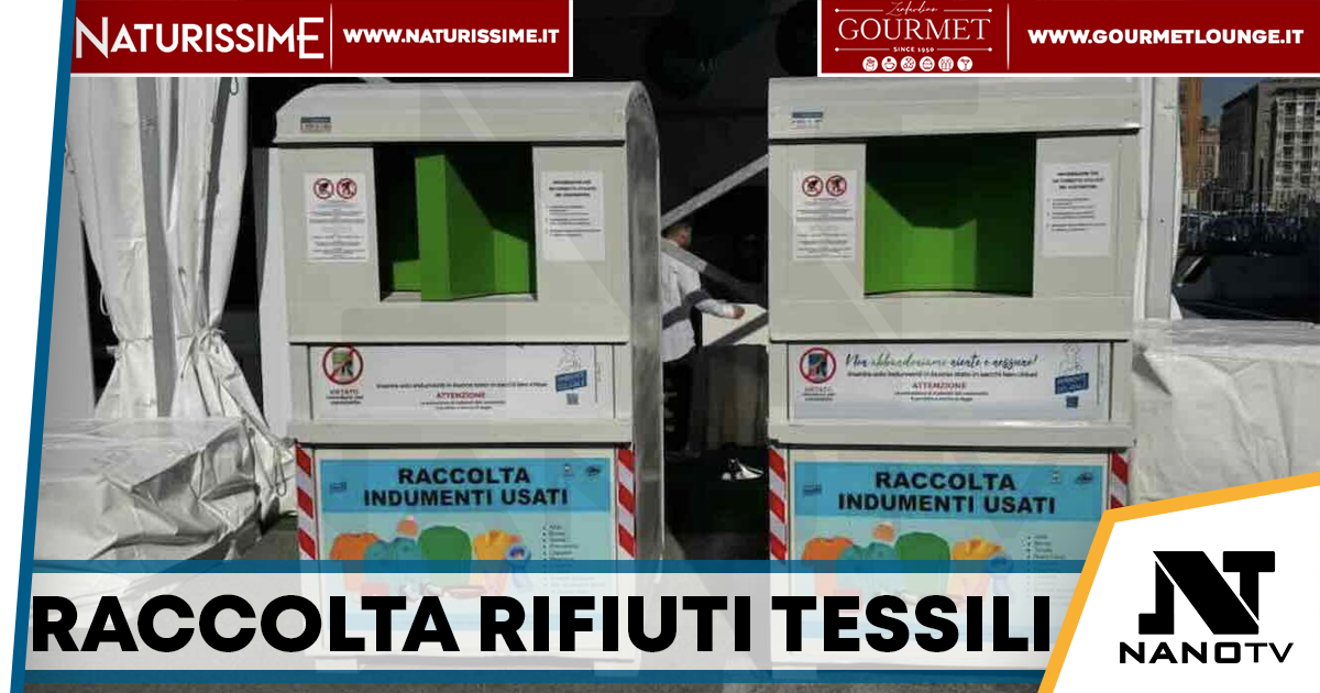 Rifiuti tessili, a Napoli parte la raccolta nei negozi: al via il progetto “Raccogli-AMO”