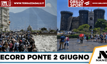 Napoli, per il ponte del 2 giugno 680mila presenze