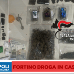 Napoli,Rione Traiano, arrestato per spaccio 21enne: sequestrata oltre mezzo chilo di droga