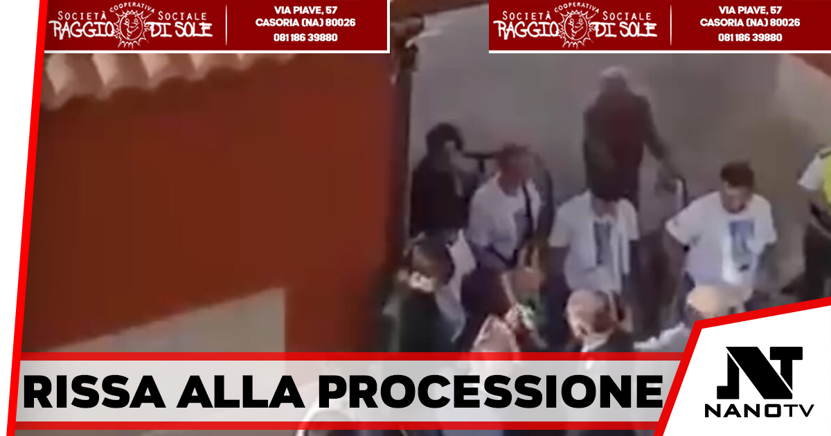 Trentola Ducenta, lite durante la processione di San Michele: scontro tra i candidati Apicella e Griffo
