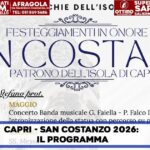 Capri – San Costanzo 2026: il programma
