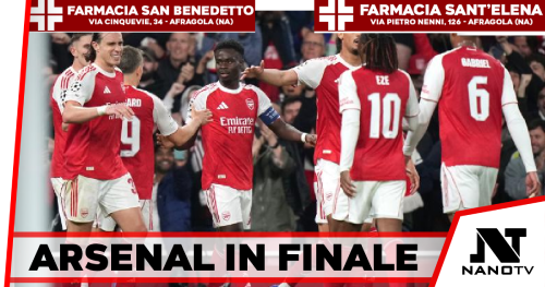 I Gunners conquistano la finale di Champions.